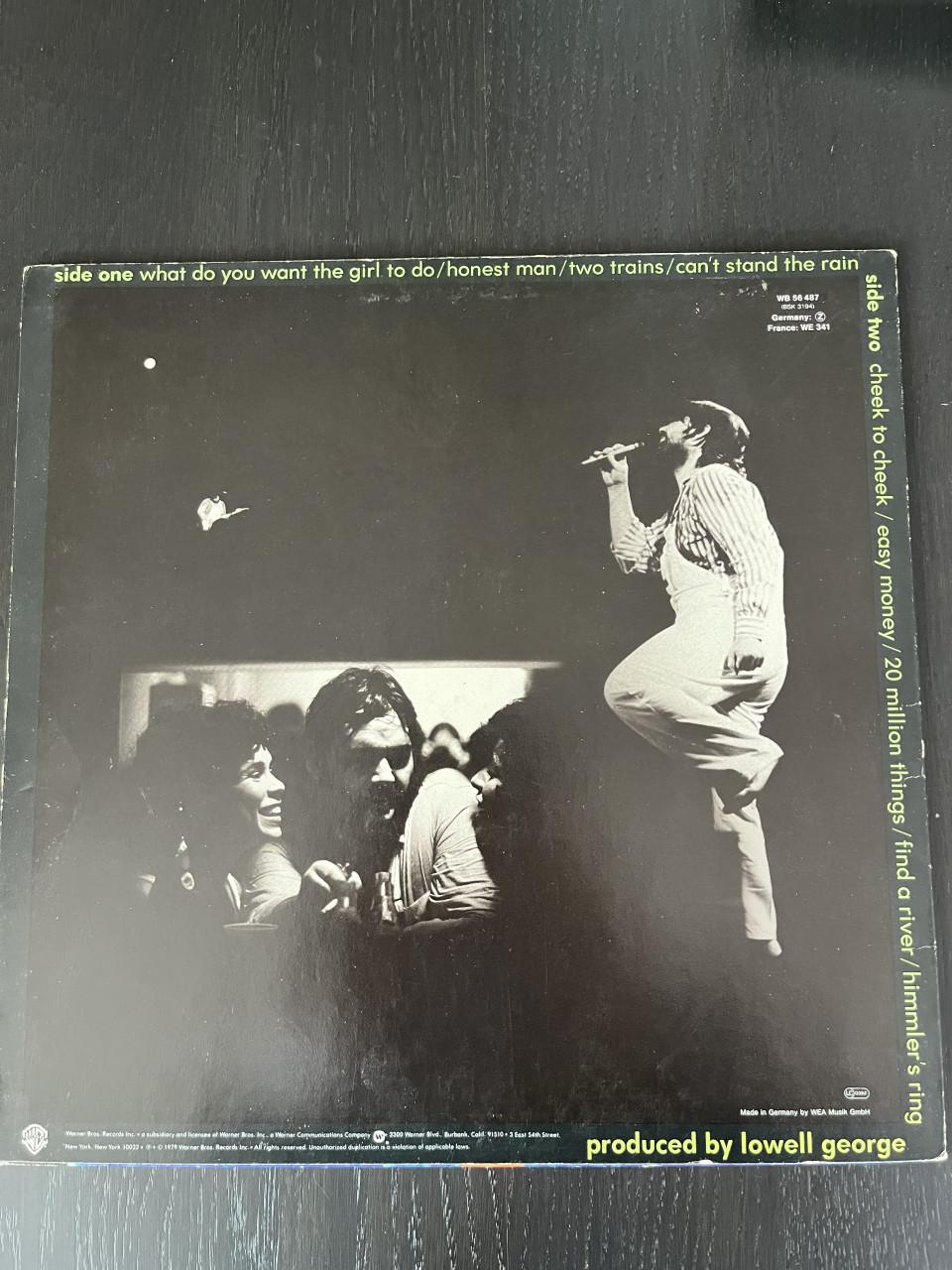 LP Lowell George, titel 'Thanks I'll Eat It Here' (vinyl)