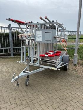 Steiger aanhangwagen 6m plateauhoogte (compleet)