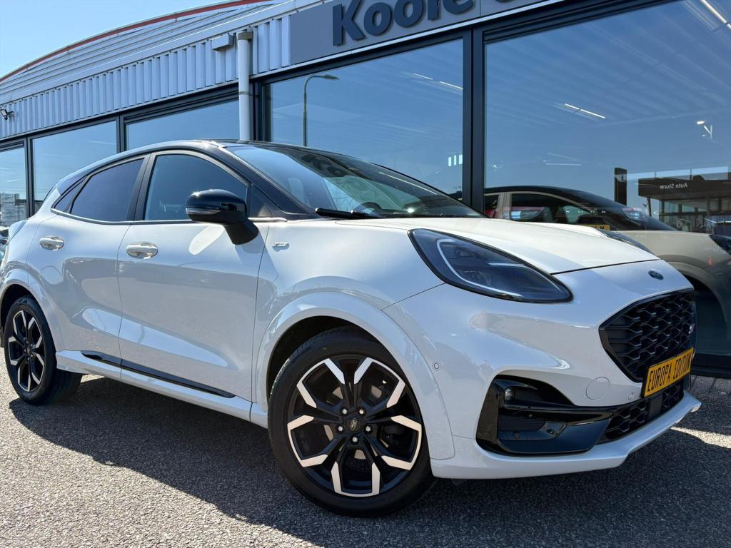 Ford Puma 1.0i ecoboost hybrid 125pk st-line x, trekhaak, carplay,