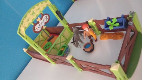 Playmobil Spirit met knip en worteltje set 70120