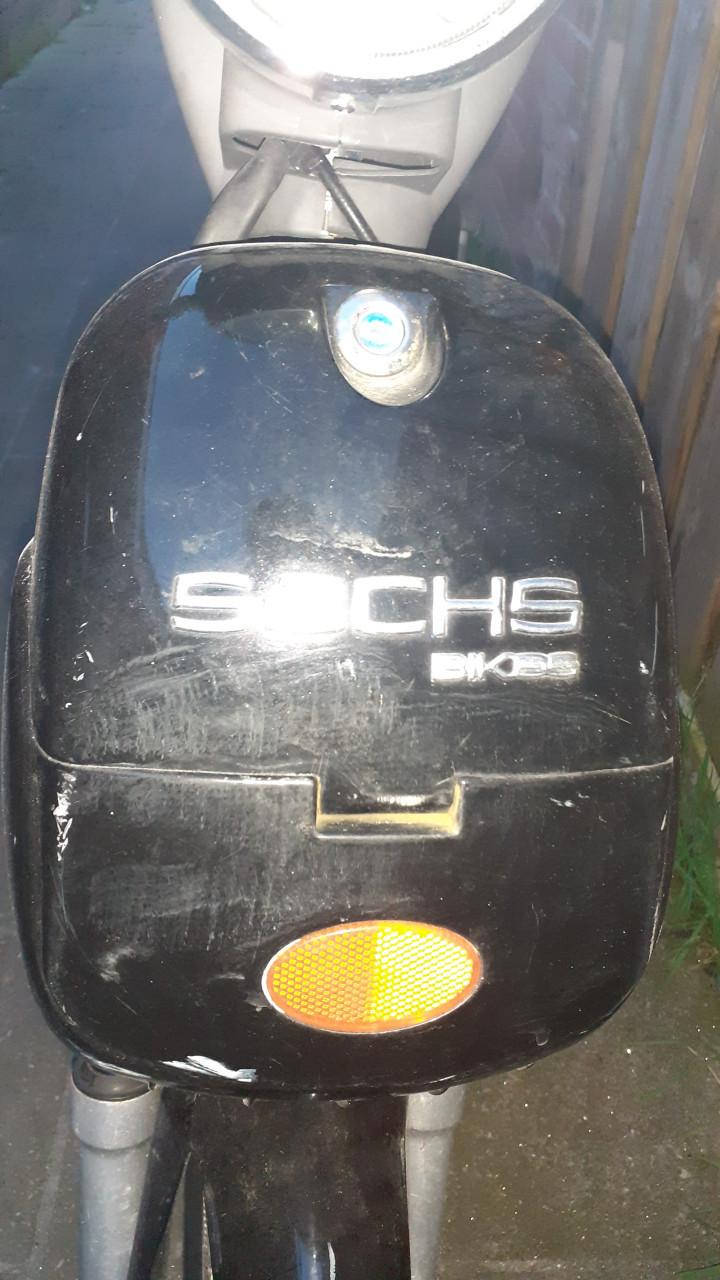Elektrische SCOOTER merk SACHS.......EXPORT of nieuw Kenteken