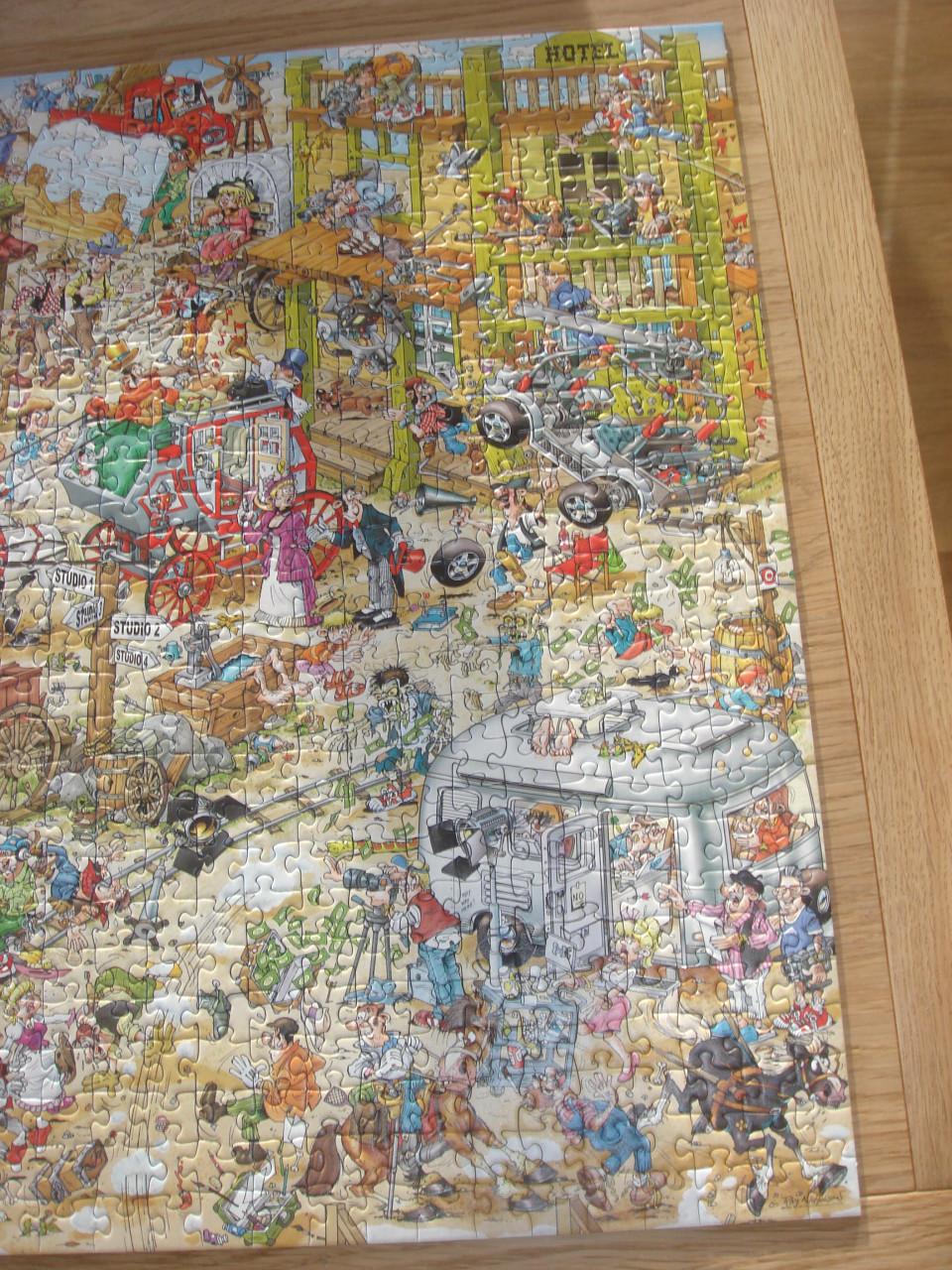 Te koop Complete comic puzzel Movie set Ray Nicholsons 1000 stukjes