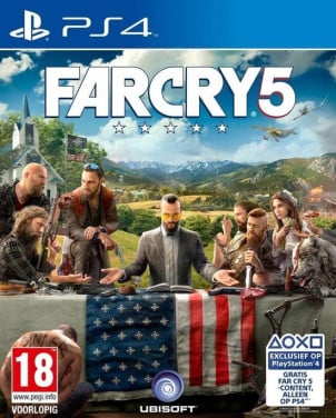 ZGAN PS4 game, FARCRY 5, geen krasje