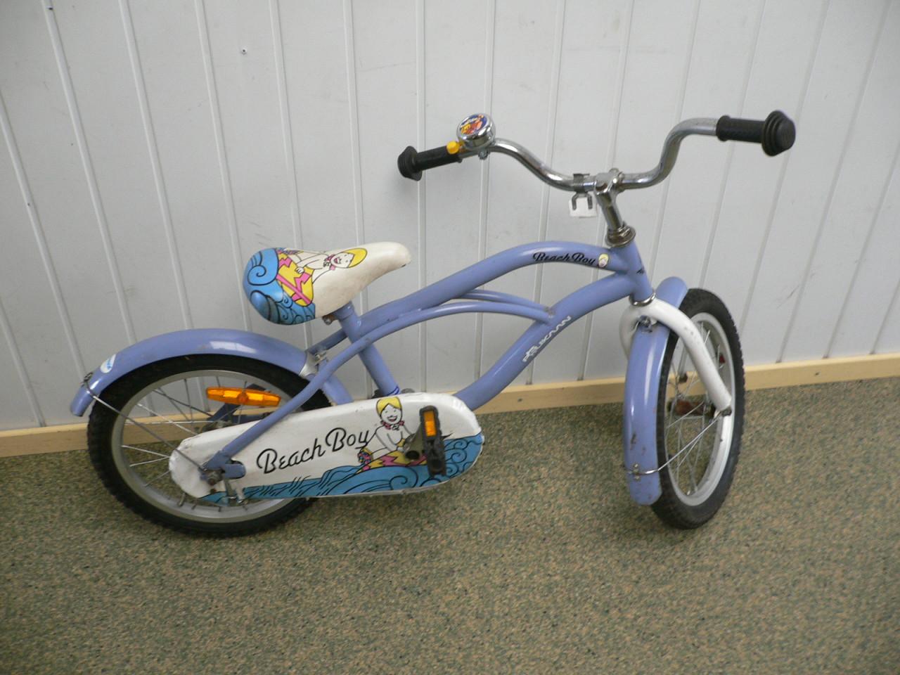 Gebruikte Pelikaan Beach Boy Jongensfiets 16" Remnaaf 1 versnelling