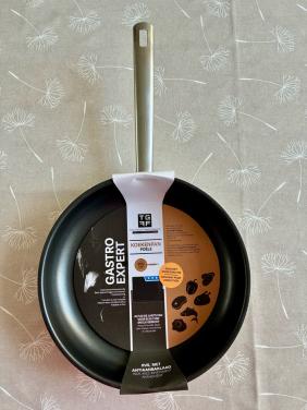 Rvs koekenpan 28 cm met anti-aanbaklaag