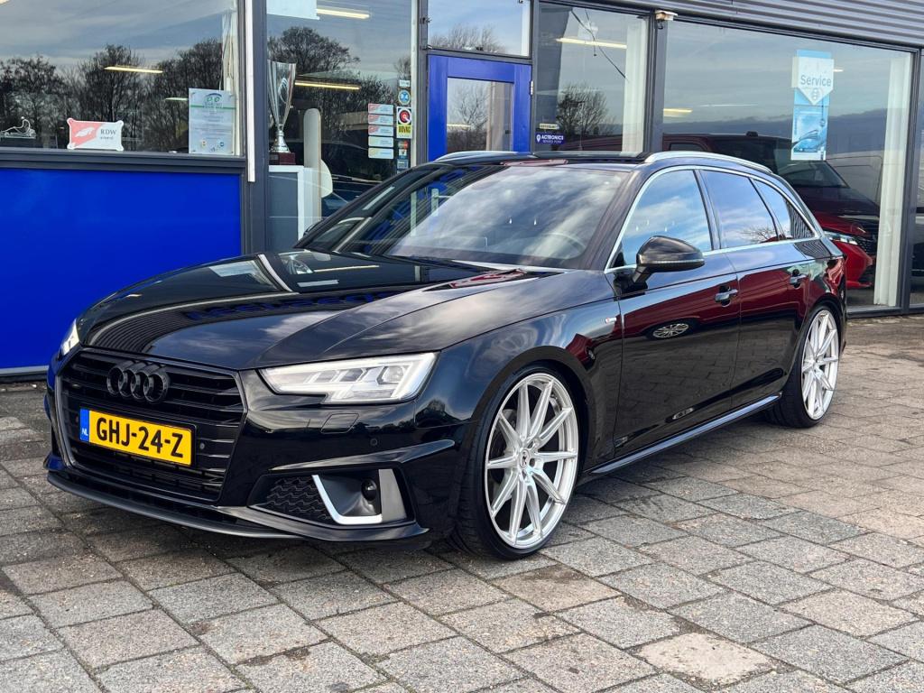 Audi A4 avant 35 tfsi m-hev sport s line black edition, standkachel, wegkla