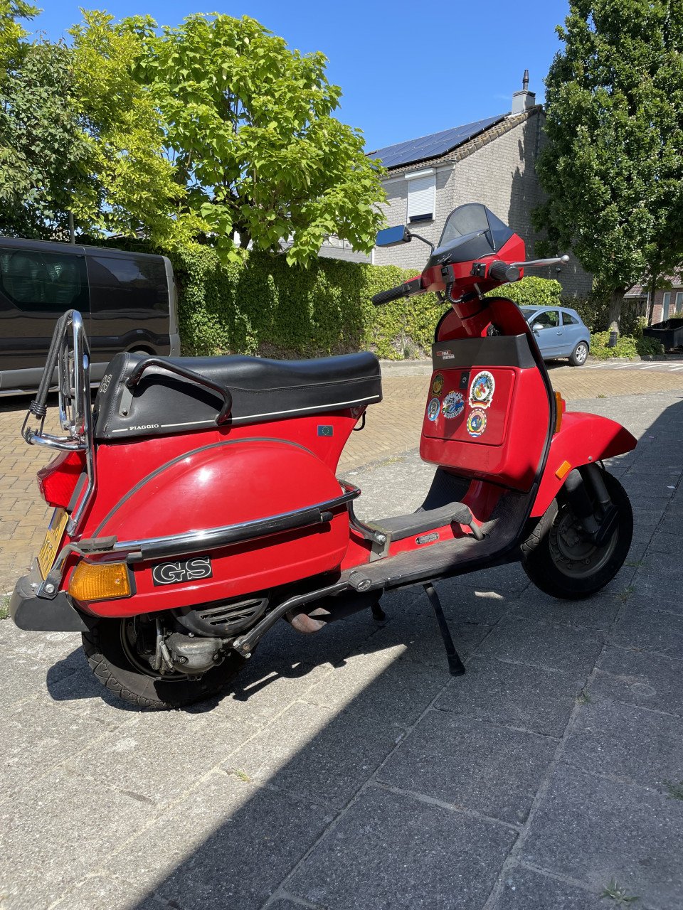 Vespa PX 200 GS uit 1978