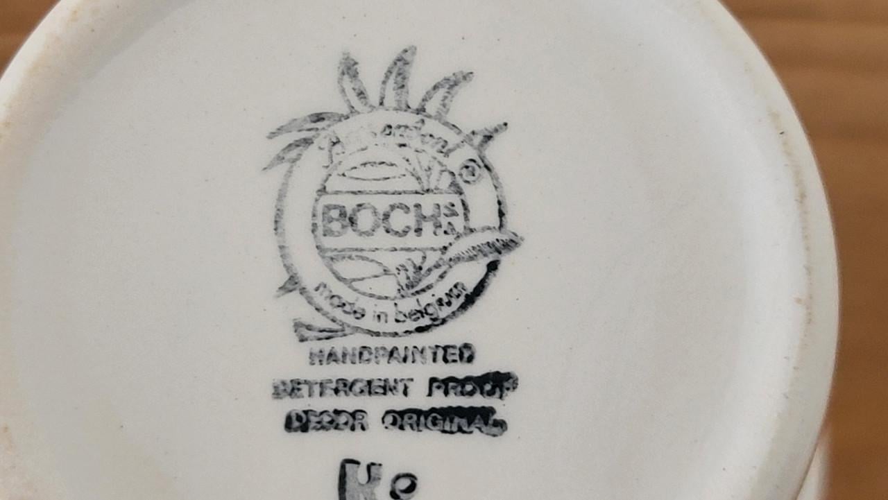 Set van 2 Boerenbont (Boch Belgium) melkbekers