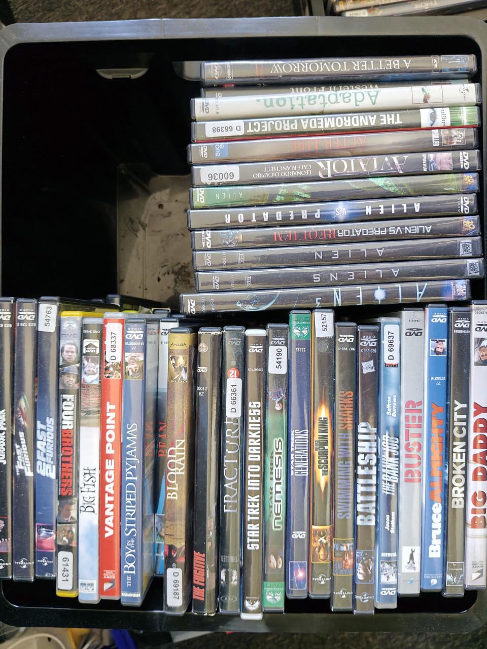 400+ Originele DVDs