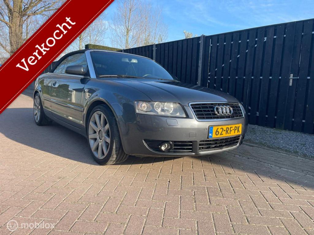 Audi A4 cabriolet 3.0 v6 quattro