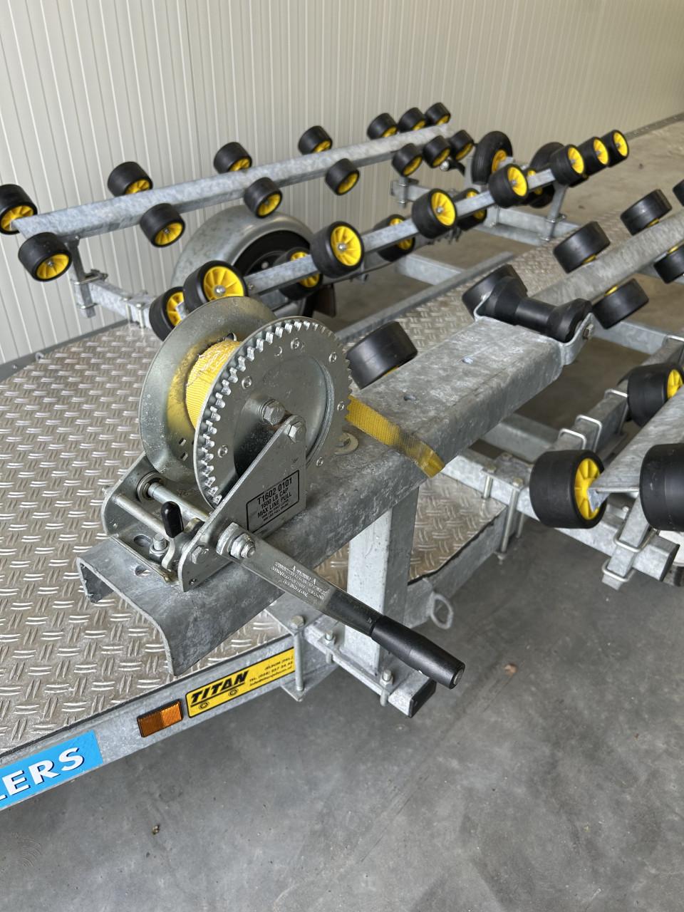 Unieke Double waterscooter/jetski trailer