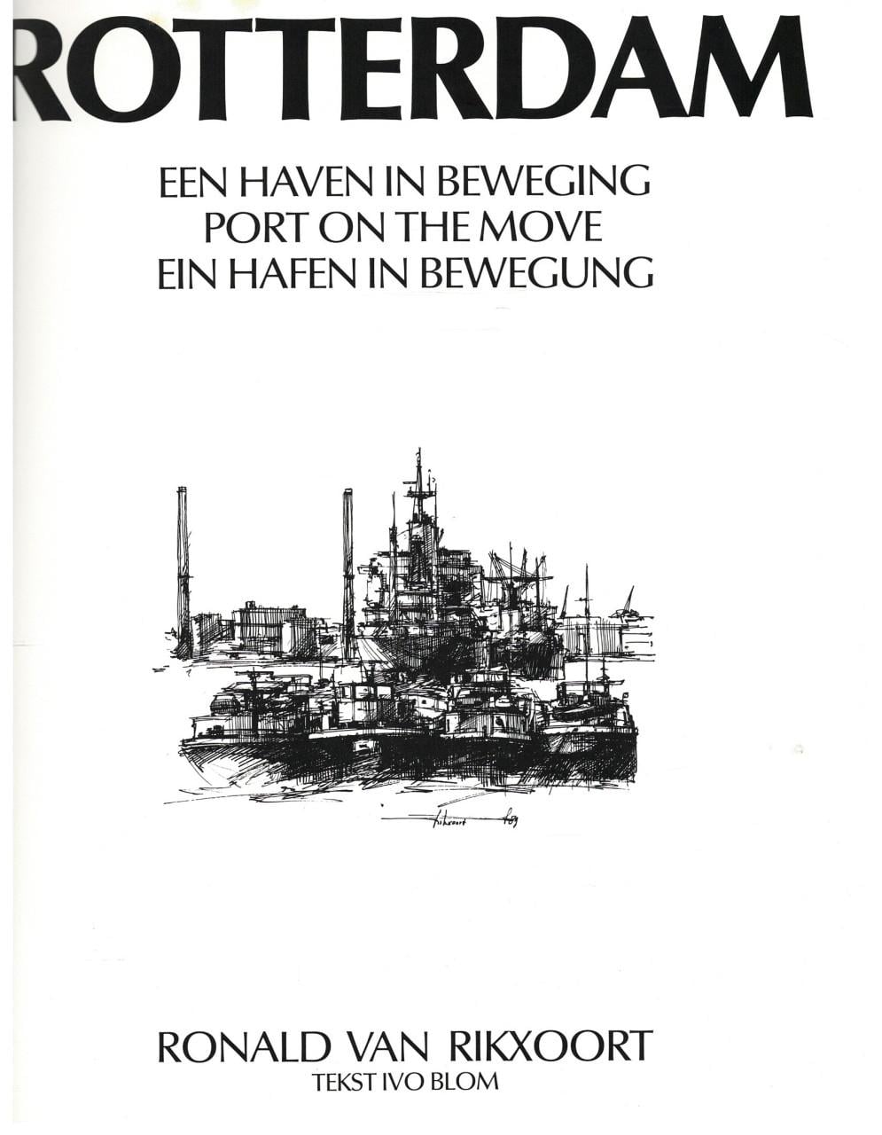 Rotterdam. Een haven in beweging, aquarellen