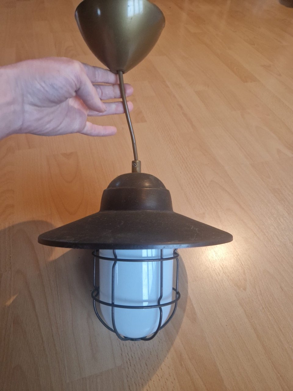 Leuke hanglamp - scheepslamp model