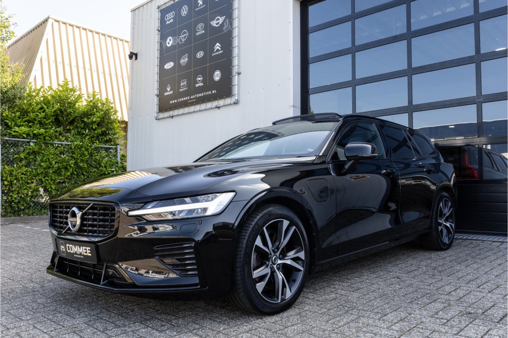 Volvo V60 2.0 t6 plug-in hybrid awd plus dark ✅h&kaudio✅pano✅fullled✅leder