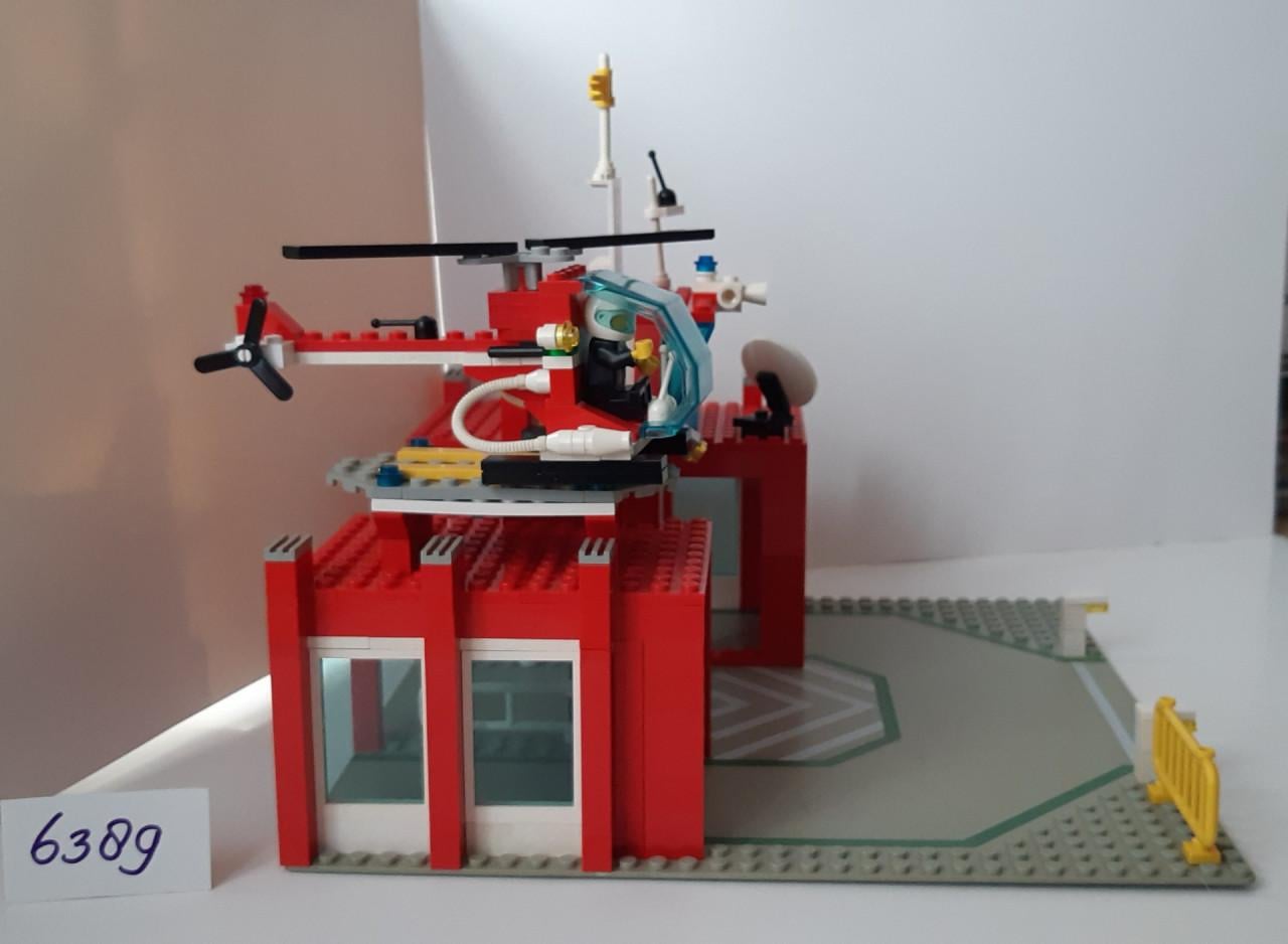 Lego Classic Town 6593: brandweer ladderwagen en pompwagen
