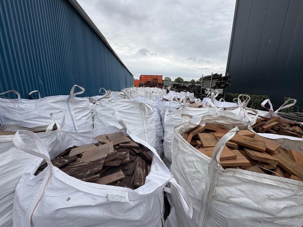 ACTIE | Bigbag kachelhout ( Hardhout ) €50 | Afhalen