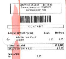 Aanhanger Verloopstekker  van 13->7 polig met mistlicht     auto->aanhanger