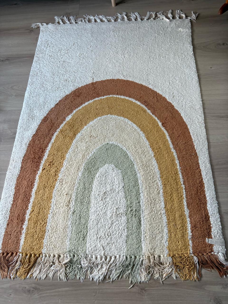 Vloerkleed regenboog little dutch