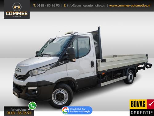 Iveco Daily 35s14 2.3 375 a8 aut open laadbak 410cm i trekhaak i standkache