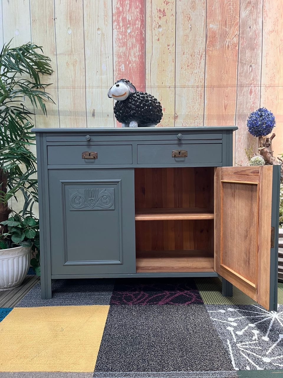 Commode kast Rijks Puur Groen No 738