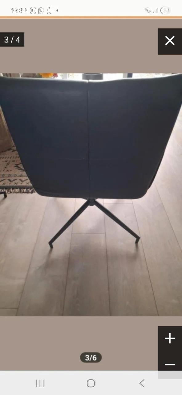 Lederen draaistoelen