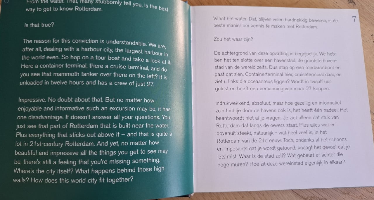 De bovenkant van Rotterdam, door Peter de Lange en Dick Sellenraad