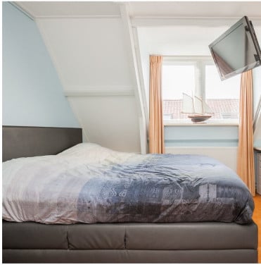 Elektrisch verstelbaar tweepersoonsbed boxspring handgemaakt