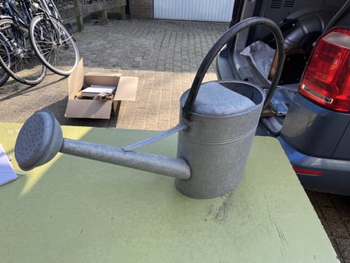 Gieters verzinkt ovaal en rond model