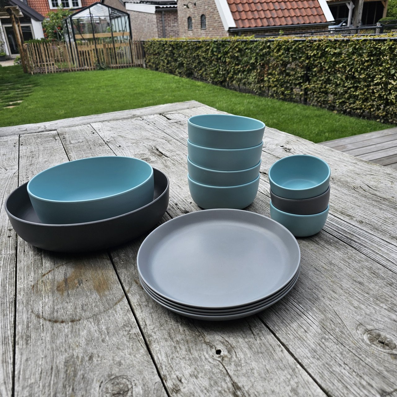 Royal vkb buitenservies ah schalen en borden