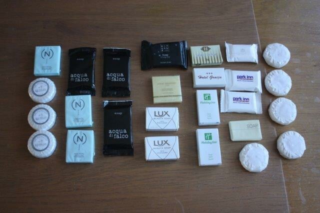 Hotel zeepjes 3 x 4,8 cm rond; Hotel Plaza 20g.