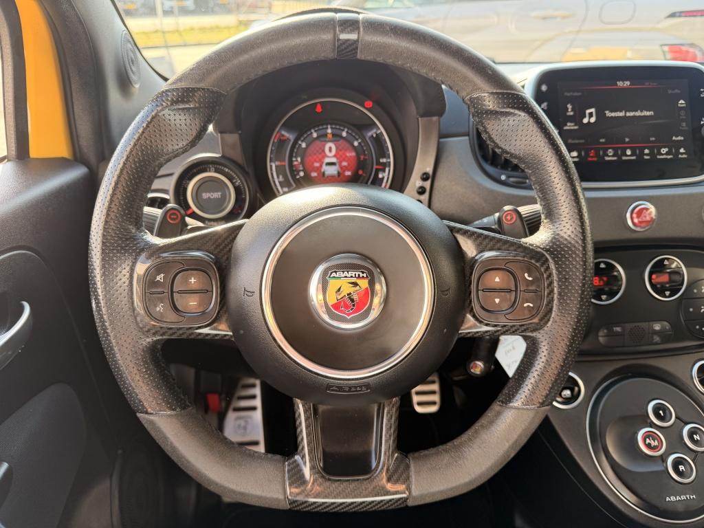 Fiat 500 1.4 t-jet abarth competizione | sabelt kuipstoelen | navigatie | b