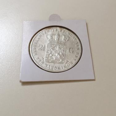 Zilveren Rijksdaalder Willem III 1852 – Prachtige kwaliteit