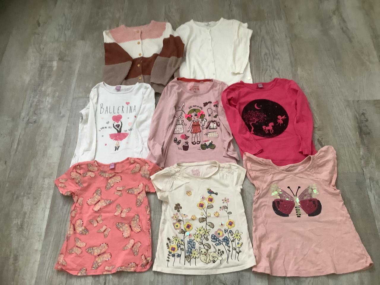 Kledingpakket Meisjes maat 122/128 - 8 stuks