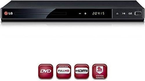 LG DP542H DVD-speler (1080p upscaling, HDMI) zwart