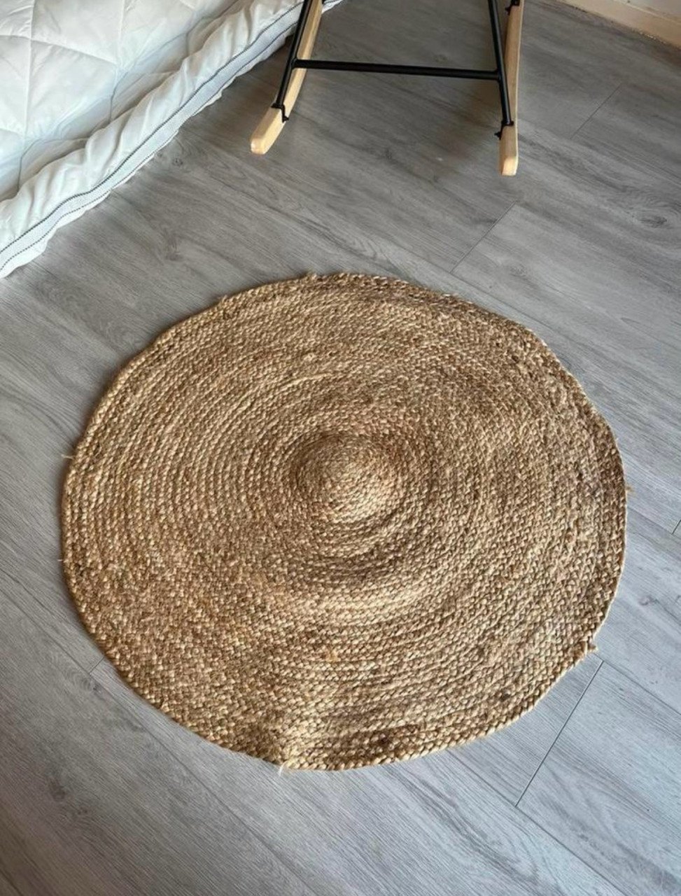 Jute vloerkleed