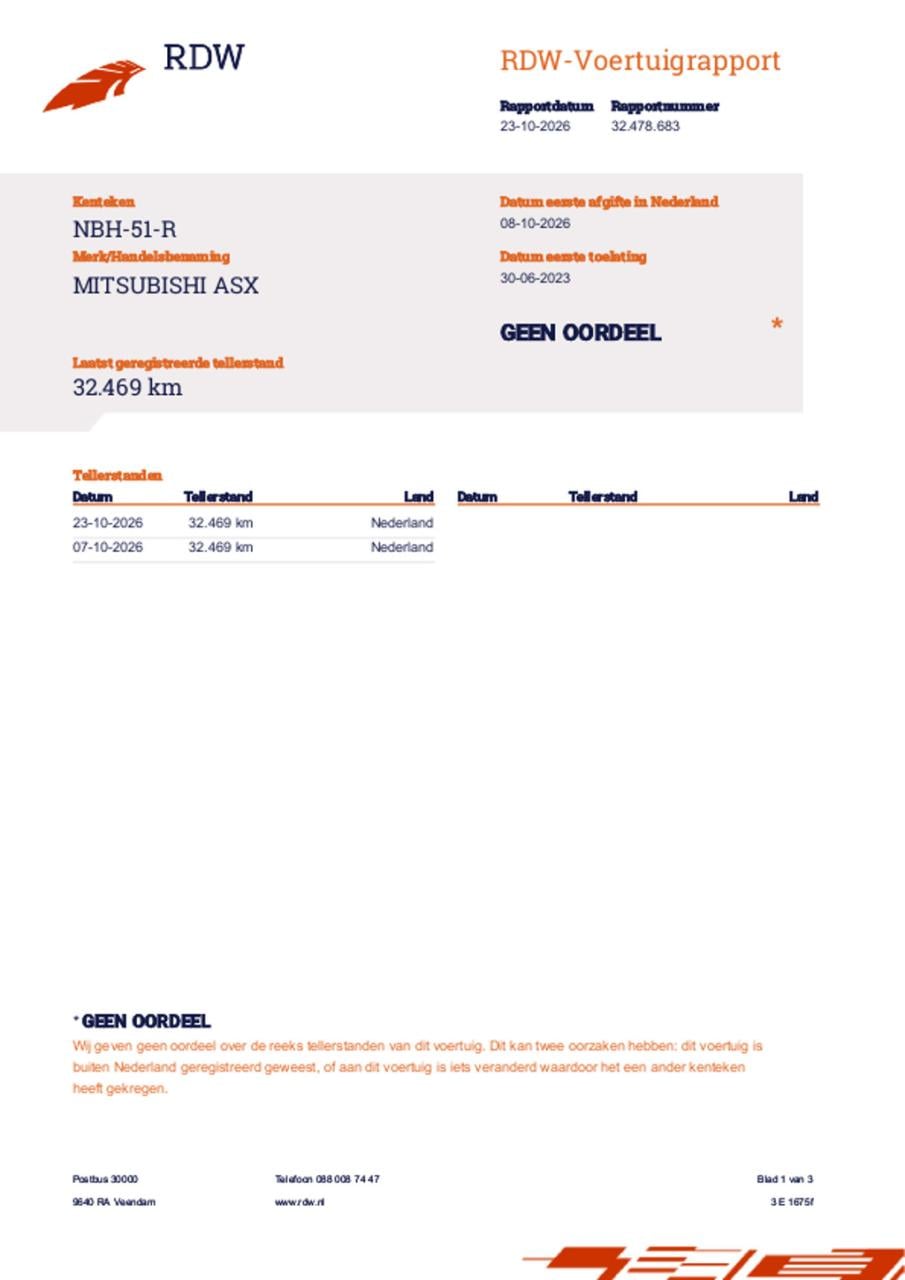 Mitsubishi Asx 1.6 hev at instyle, pano schuifdak/leer/camera/acc enz...