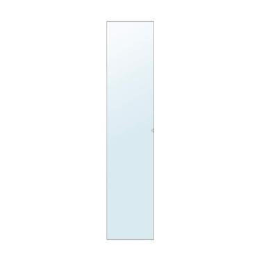 Ikea PAX VIKEDAL deuren (prijs pst) met scharnieren 50x195 cm spiegelglas