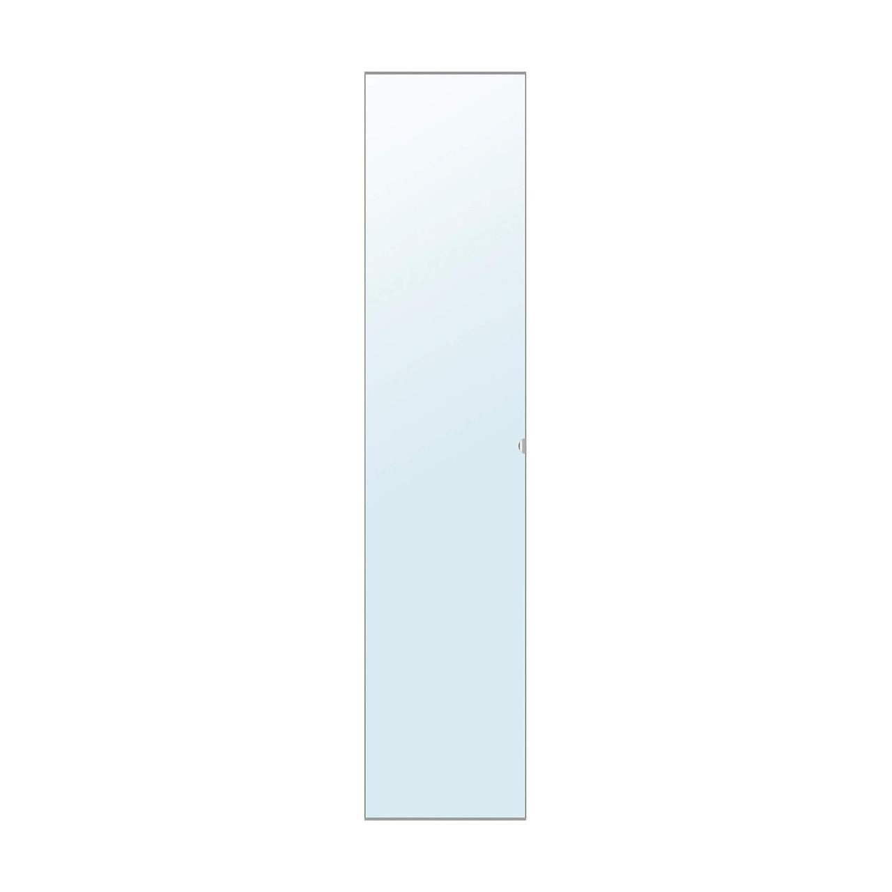 Ikea PAX VIKEDAL deuren (prijs pst) met scharnieren 50x195 cm spiegelglas