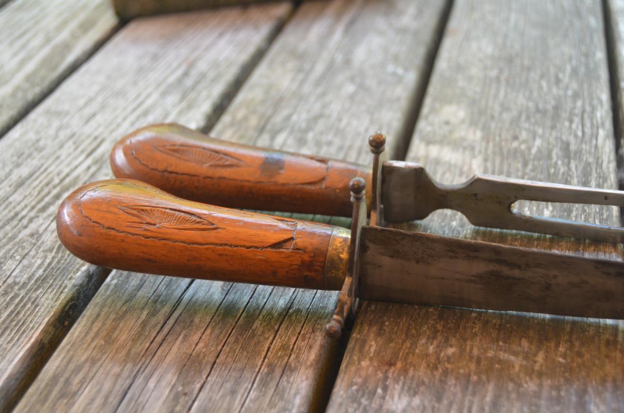 Indiase trancheerset mooi!