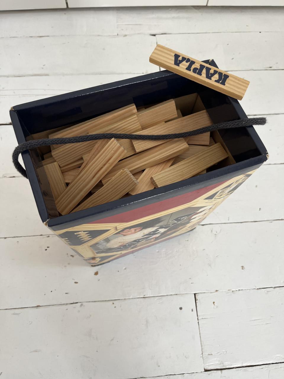 Kapla bouwstenen houten blokken