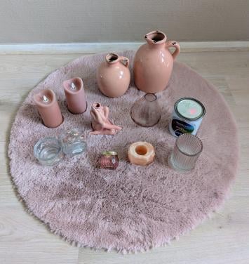 Roze accessoires