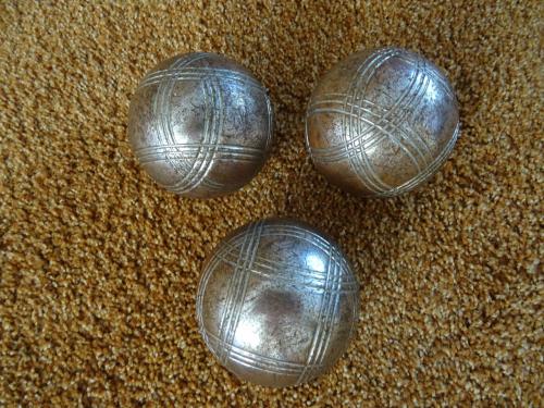 Jeu de boules ballen 710 gr. 70,3 mm