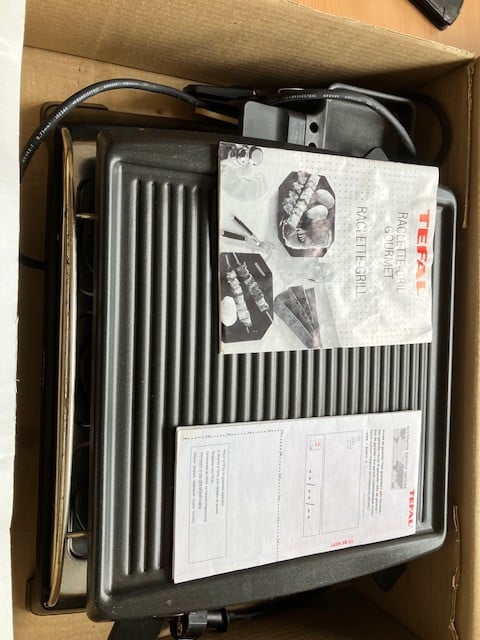 Tefal Maxi Raclette grill