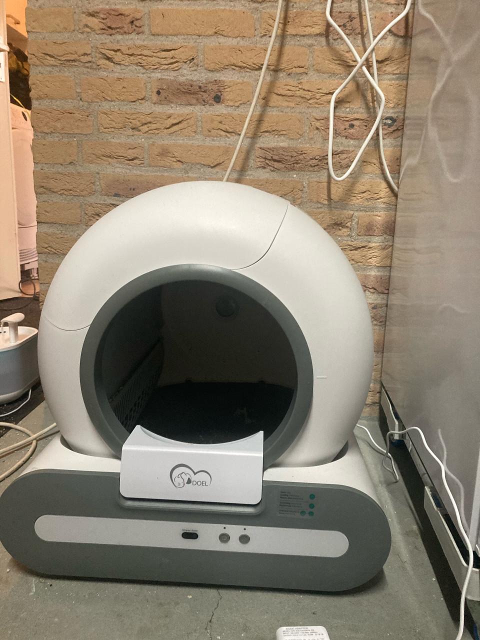 Elektrische kattenbak poopy