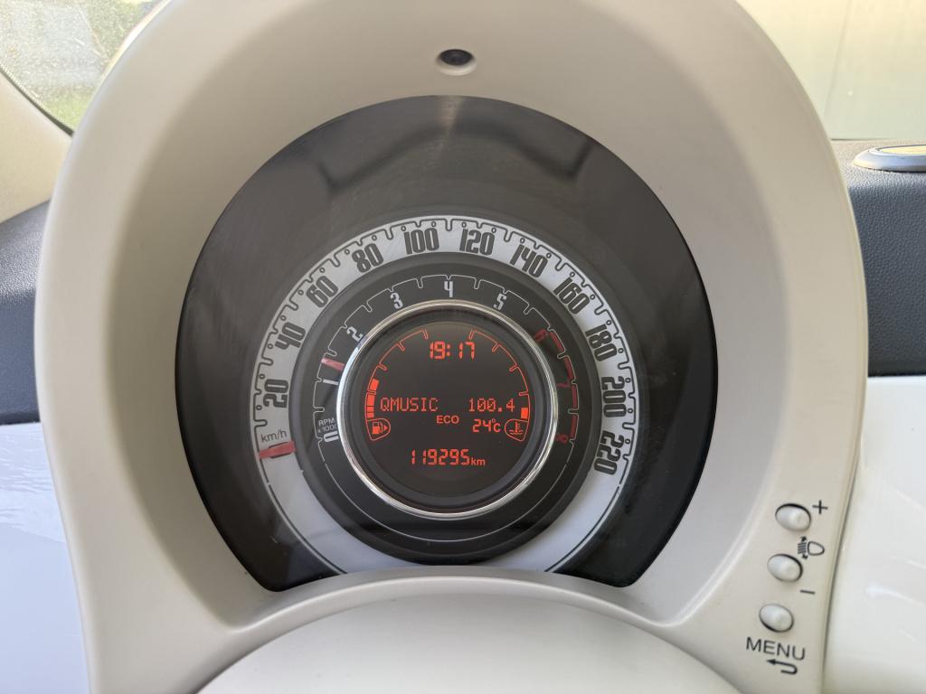 Fiat 500 0.9 twinair turbo lounge panoramadak 3-drs