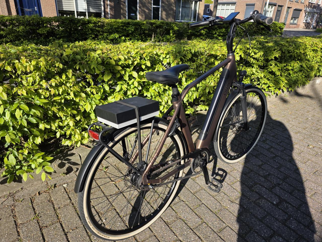 Qwic Premium elektrische heren fiets met Bafang M420 middenmotor