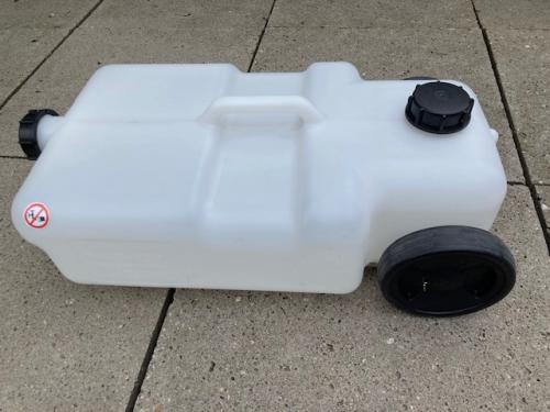 Caravan vuilwatertank