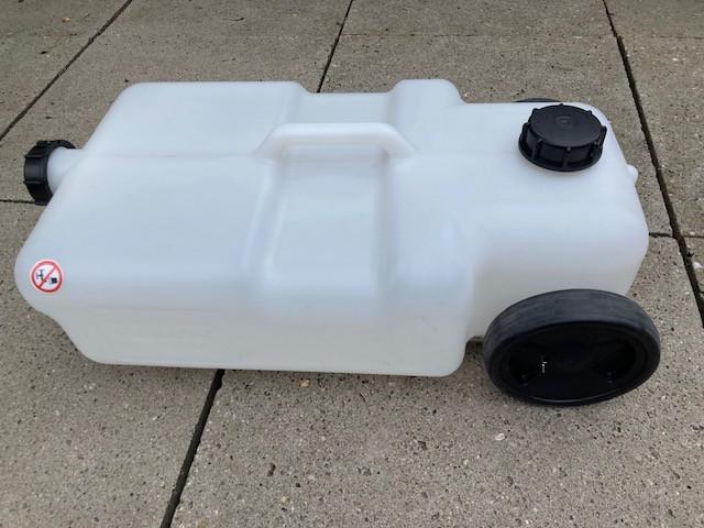 Caravan vuilwatertank