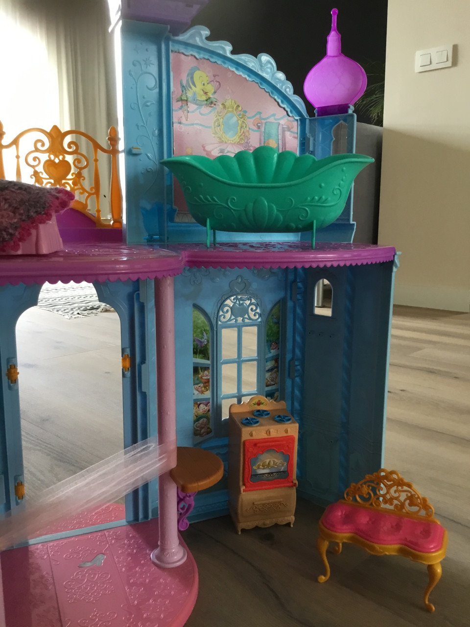 Disney Barbie prinsessenkasteel