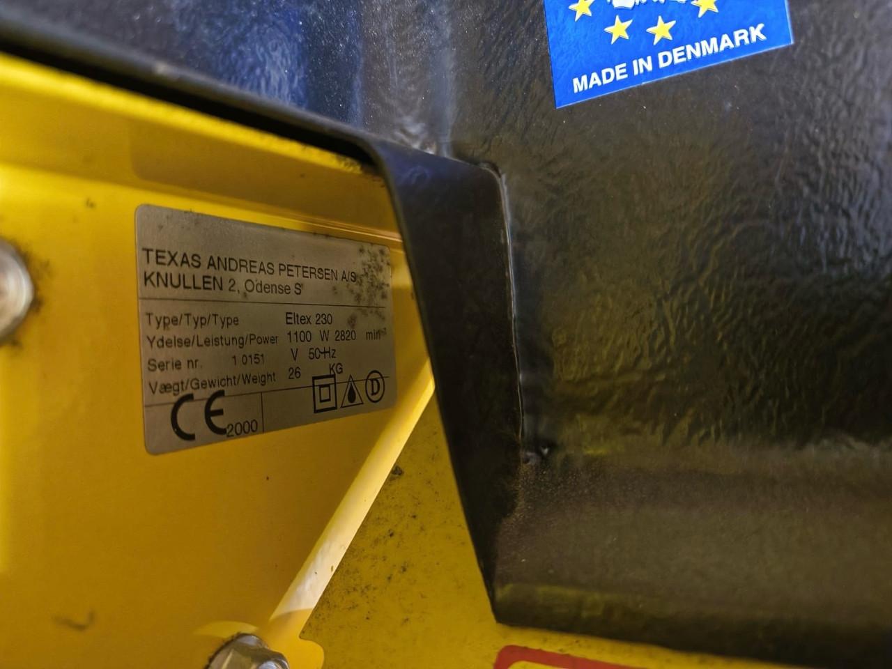 Texas El tex 230, elektrische tuinfrees
